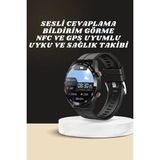 Yeni Model Akıllı Saat Gps Uyumlu Uyku ve Sağlık Takibi Sesli Görüşme - TK002M-6W2ZI6 - Çok Renkli