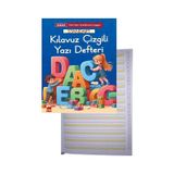 Yeni Müfradat Güzel Yazı Defteri A4 19x27 cm 24 Yaprak 1 Adet Standart Kılavuz Çizgili Yazı Defteri Satır Aralıklarına Uygun