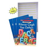 Yeni Müfradat Güzel Yazı Defteri A4 19x27 cm 24 Yaprak 3 Adet Standart Kılavuz Çizgili Yazı Defteri Satır Aralıklarına Uygun