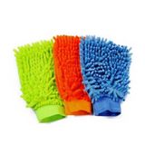 Yeni NEAT ideas yıkama eldiveni makarna Microfible eldiven kuru temizleme yıkayın toz silme bezi, kırmızı, one size