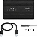 Yeni Nesil 2.5 Inç Sata HDD SSD Harici Disk Kutusu USB 3.0 Yüksek Hızlı Taşınabilir Hard Disk Çevirici Kasa Windows Mac Uyumlu Tak Çalıştır