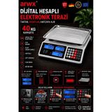 Yeni Nesil 40 Kg Elektronik Terazi 2 Gram Hassasiyetli Şarjlı