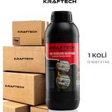 Yeni Nesil Araba Far Temizleme Solüsyonu Kloroform Uyumlu 1 kg x 12 Adet (1 Koli)