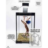 Yeni Nesil Armatürlü Nano Akvaryum Beta House 20 x 20 x 30
