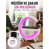 Yeni Nesil Bluetooth Hoparlör Speaker 5.0 Taşınabilir G Şeklinde Powerbankli Yeni Nesil - Lisinya