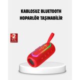 Yeni Nesil Bluetooth Taşınabilir Hoparlör - Enerji Tasarruflu, Yüksek Ses Kaliteli ( Lisinya )