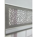 Yeni Nesil Çift Renk Lazer Stor Perde Mat Kalın Kumaşlı Renk Seçenekli 230x200 Gri