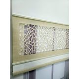 Yeni Nesil Çift Renk Lazer Stor Perde Mat Kalın Kumaşlı Renk Seçenekli 240x260 Beyaz-Sütlü Kahve