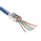 Yeni Nesil Ez Delikli Rj45 Topraklı Network Jack