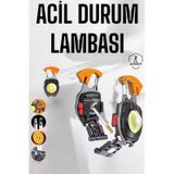 Yeni Nesil Kamp Feneri Çok Fonksiyonlu Fener Anahtarlık Usb Çakmaklı Cam Kırıcı Kemer Kesici Açacak Diğer