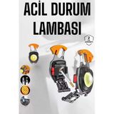 Yeni Nesil Kamp Feneri Çok Fonksiyonlu Fener Anahtarlık Usb Çakmaklı Cam Kırıcı Kemer Kesici Açacak P126513s8756