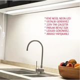 Yeni Nesil Ledci Ömür Elektro Led 220 Volt Neon LED Cob Ledli Yeni Nesil Driversiz(Tak -Çalıştır)Fişli ve Anahtarlı - Beyaz - 2,5 METRE