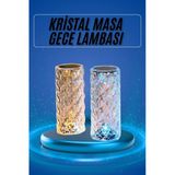 Yeni Nesil Modern Kristal Masa Ve Gece Lambası Dokunmatik Renk Değiştirebilen Mir81262409