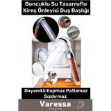 Yeni Nesil Özel Zeolid Taşlı Yüksek Emisyon Güçlü Boncuklu Su Tasarruflu Kireç Önleyici Duş Başlığı