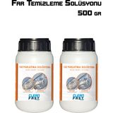 Yeni Nesil Premium Buharlı Far Temizleme Sıvısı ve Parlatma Solüsyonu Kloroform Uyumlu 500 gr - 1 Adet - ---