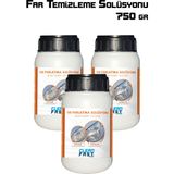 Yeni Nesil Premium Buharlı Far Temizleme Sıvısı ve Parlatma Solüsyonu Kloroform Uyumlu 750 gr - 1 Adet - ---
