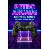 Yeni Nesil Ps4 Kolu | Kablosuz, Şarj Edilebilir, Ergonomik + Titremeli + Dayanıklı Oyun Dostu - Kamuflaj Yeşil