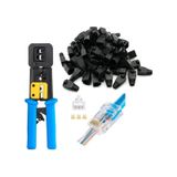 Yeni Nesil Rj45 Ağ Pensesi + Yeni Nesil Cat5/Cat6 Konnektör Jack