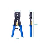 Yeni Nesil RJ45 Pense EZRJ45 Sıkma Pensesi RJ11 RJ12 RJ45 Ethernet Konektörü Sıkma Kesme Soyma