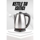 Yeni Nesil Saplı Uzun Ömürlü Paslanmaz Çelik Su Isıtıcı Kettle - Çok Renkli