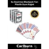 Yeni Nesil Su Geçirmez Texas Holden Casino 21 Iskambil Blackjack Yarı Plastik Oyun Kağıdı