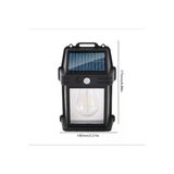 Yeni Nesil Suya Dayanıklı Hareket Sensörlü Güneş Enerjili Solar Led Dış Mekan Bahçe Lambası