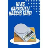 Yeni Nesil Taşınabilir Dijital Hassas Mutfak Tartısı Mutfak Terazisi Hassas Ölçüm 10 kg - Çok Renkli