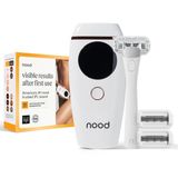 Yeni Nood™ Flasher 2.0 + Tıraş Başlangıç Seti - Doldurulabilir 5 Bıçaklı Tıraş Makineleriyle Kadınlar Ve Erkekler İçin Ipl Lazer Epilasyon Cihazı - Ağrısız Ipl Epilasyon Her Yerde İşe Yarar
