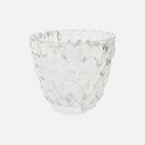 Yeni Özel Kristal Kozalak Saksı 17 cm