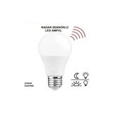Yeni Sensörlü Led Ampül Hareket Algılayıcılı E27 Duy 20W 2000 Lümen Hareket Sensörlü Led Lamba Işık