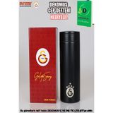 YENİ SEZON 5 YILDIZLI LİSANSLI GALATASARAY ÇELİK TERMOS 500 ML "DEKOMUS CEP DEFTERİ HEDİYELİ"