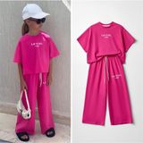 Yeni Sezon Kız Cocuk Spor Sık Takım - 00406 Pembe - 11 - 12 Yaş