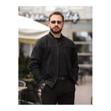 Yeni Sezon Kolej Bomber Süet Ceket