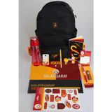 YENİ SEZON LİSANSLI GALATASARAY LİSE FULL KIRTASİYE OKUL SETİ OKUL VE KALEM ÇANTASI,700 ML MATARA SETİ