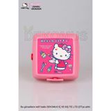 YENİ SEZON LİSANSLI HELLO KITTY 2 KATLI BESLENME KUTUSU / LUNCH BOX - Pembe - 1
