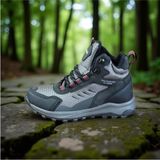 Yeni Sezon Outdoor Trekking Botu - Kaymaz Taban Su Itici Yürüyüş Ayakkabısı - Gri