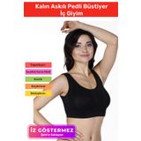 Yeni Sezon Rahat Sıkılaştırıcı Toparlayıcı Şekillendirici Kadın Dikişsiz Kalın Askılı Pedli Bustiyer