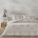 Yeni Sezon Ranforce Çift Kişilik Nevresim Takımı Norella Gri - 200 x 220 cm