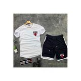 Yeni Sezon Trend Bulls Baskılı Slim Fit Oval Kesim Tshirt- Polyester Interlok Kumaş Şort 2'Li