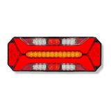 Yeni Star Neon Led Stop Lambası Kayar Sinyalli Kamyon-tır-dorse-karavan-kamyonet 12x24 Volt