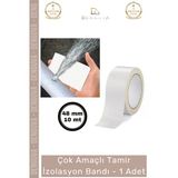 Yeni Süper Güçlü Su Geçirmez Sızdırmaz Beyaz Renk Çok Amaçlı Tamir İzolasyon Bandı 48Mm