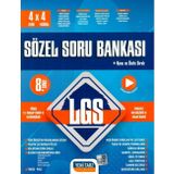 Yeni Tarz Yayınları 8. Sınıf LGS 4 Ders x 4 Fasikül Sözel Yetenek Soru Bankası