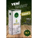 Yeni Tepeköy - Naturel Sızma Soğuk Sıkım Zeytinyağı 5 Lt