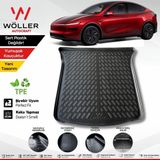Yeni Tesla Model Y Juniper Bagaj Havuzu 2025 Sonrası Uyumlu 3D Wöller Ultraflex Esnek - Siyah