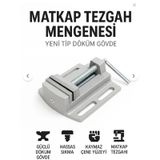 Yeni Tip Matkap Tezgah Mengenesi Güçlü Döküm Gövde Hassas Sıkma Aparatı