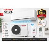 Yeni Toshiba Seiya 18000 Btu Inverter Klima A++ Wi-Fi Hediyeli -
