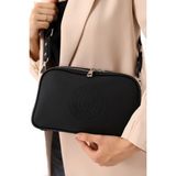 Yeni Trend Orta Boy Çok Bölmeli Kadın Omuz Çantası 25CM * 17CM * 10CM - 25 x 17 cm - Siyah-001