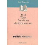 YENI TÜRK EDEBİYATI ARAŞTIRMALARI - İNCİ ENGİNÜN