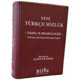 Yeni Türkçe Sözlük - Renkli