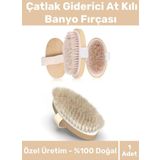 Yeni Üretim Cilt Bakım Çatlak Giderici %100 Doğal At Kılı Selülit Banyo Fırçası Kuru Masaj Aleti